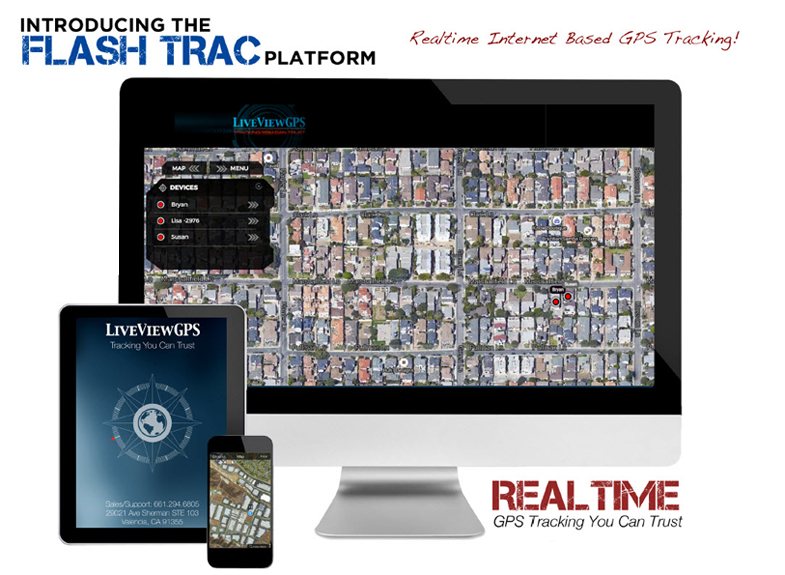 Flash Trac Real-Time GPS Tracker Platform